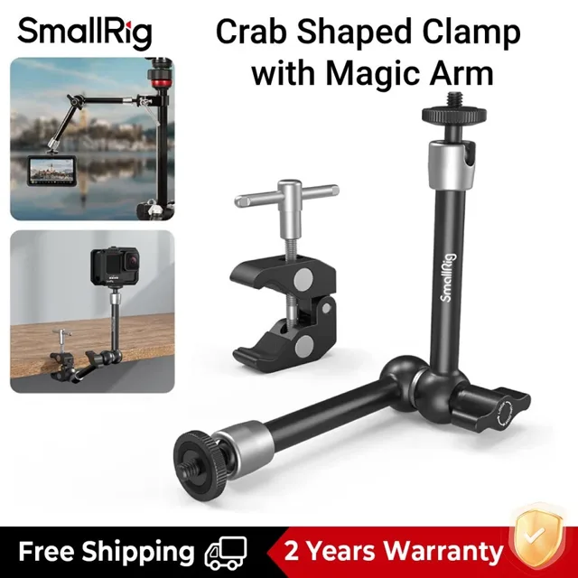 Grampo e Magic Arm SmallRig